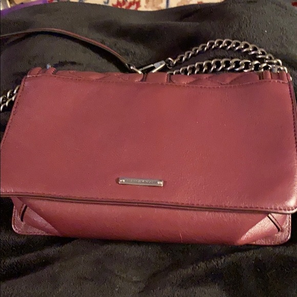 Rebecca Minkoff love Cassis colored handbag - Picture 2 of 8